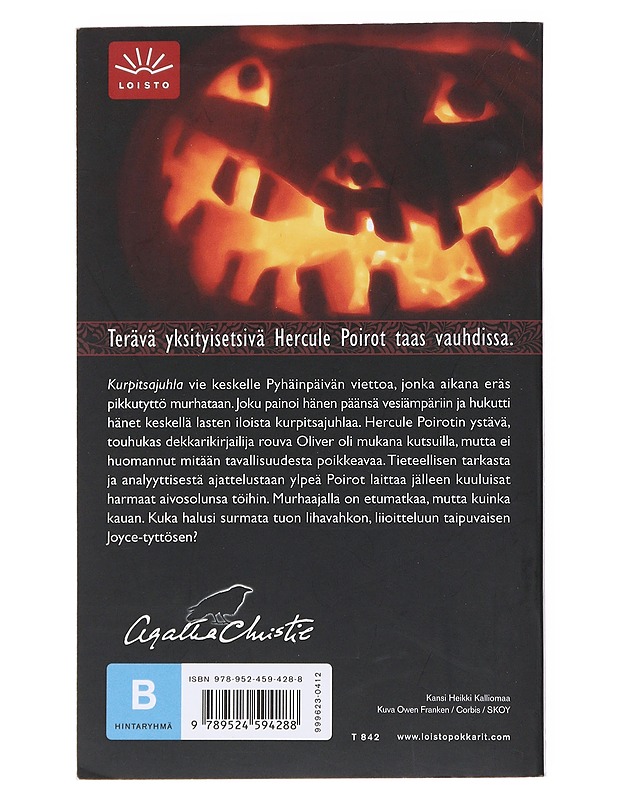 Kurpitsajuhla - Christie, Agatha - Jännitys ja dekkarit - 10105557166 - 1