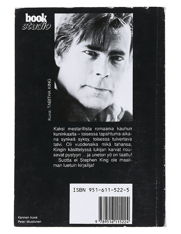 KAUHUN VUODENAJAT / 2 - King, Stephen - Romaanit ja novellit - 10105557184 - 1