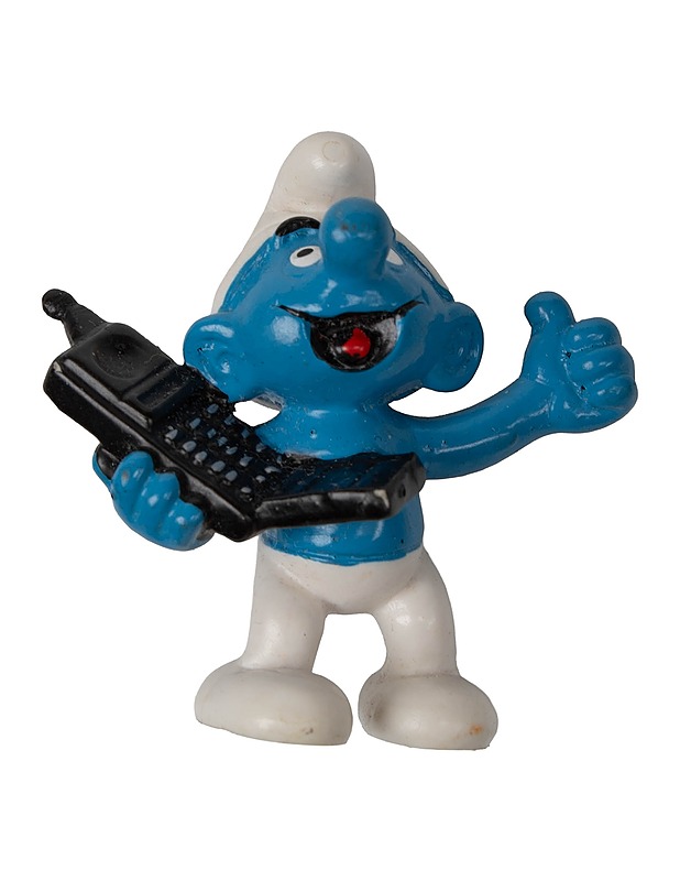 PEYO Kännykkä smurffi figuuri - Lasten figuurit - 10105557187 - 0