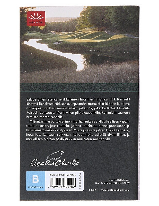 Golfkentän murha - Christie, Agatha - Jännitys ja dekkarit - 10105557208 - 1