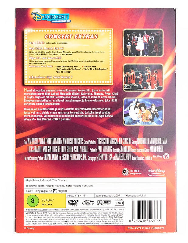 High School Musical - DVD - DVD-elokuvat - 10105557211 - 1