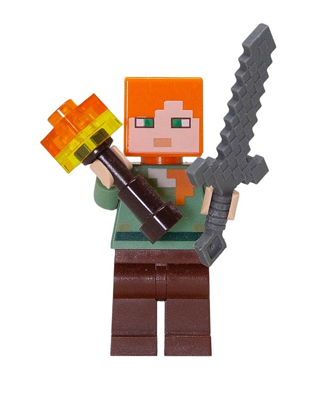 LEGO Minecraft Alex figuuri - Lasten figuurit - 10105557218 - 0