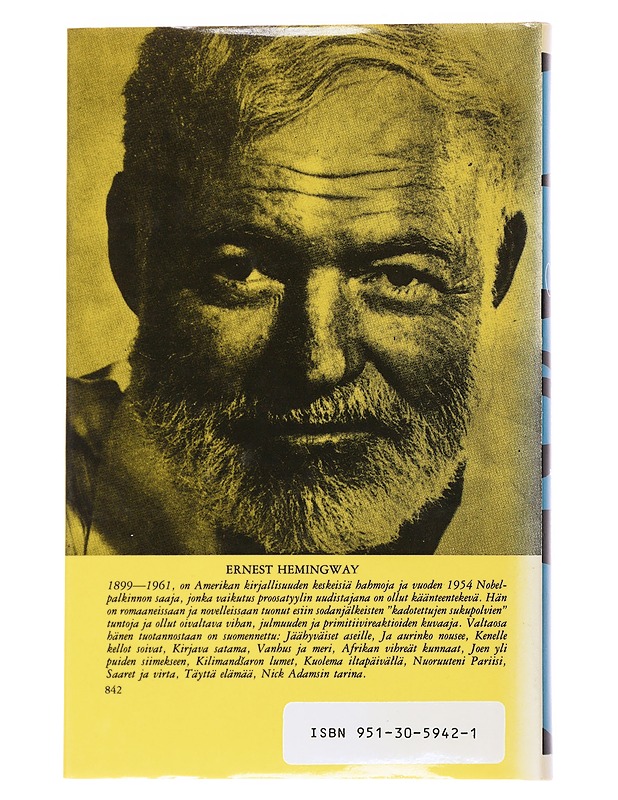 Vanhus ja meri - Hemingway, Ernest - Romaanit ja novellit - 10105557219 - 1