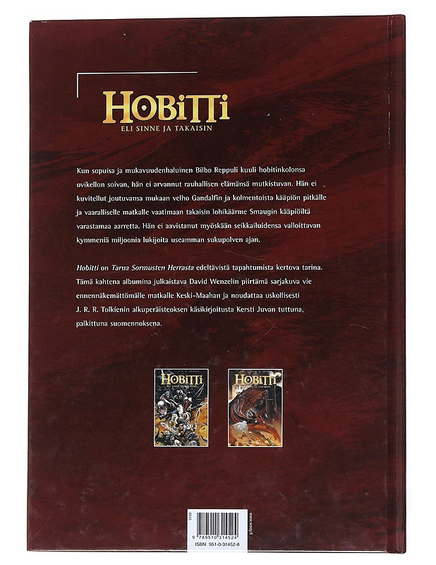 Hobitti, eli, Sinne ja takaisin / Osat I ja 2 - Charles Dixon - Fantasia- ja scifi - 10105557224 - 3