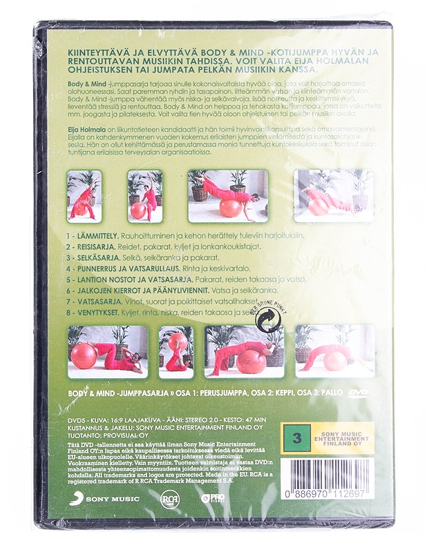 Body & Mind: kotijumppa 3 - DVD - DVD-elokuvat - 10105557243 - 1