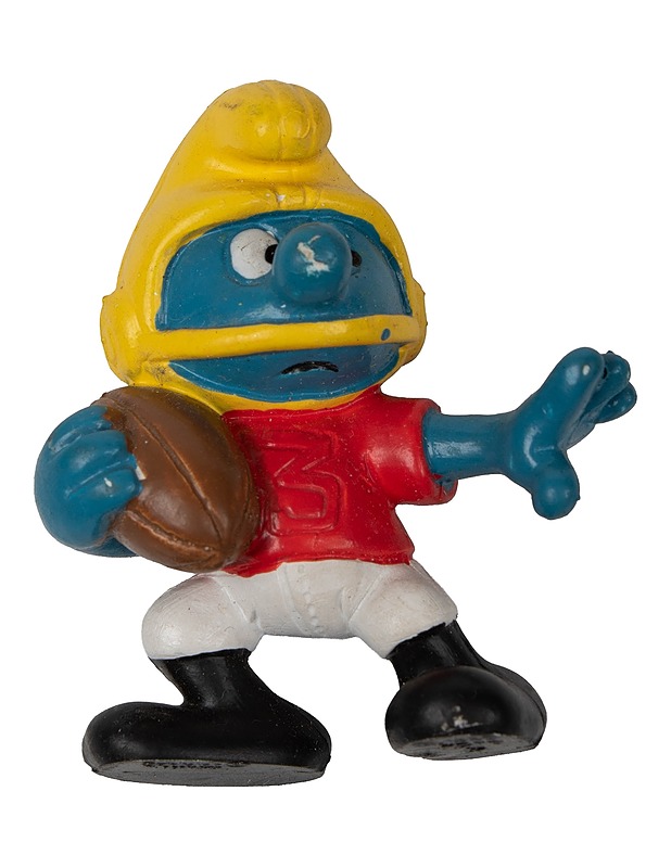 SCHLEICH Amerikkalainen jalkapallo smurffi figuuri - Lasten figuurit - 10105557286 - 0