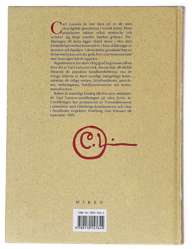 Carl Larsson - Larsson, Carl - Historiakirjat - 10105557332 - 1