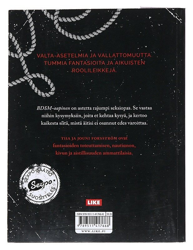 BDSM-aapinen - Forsström, Tiia K-18 - Harrastekirjat - 10105557334 - 1
