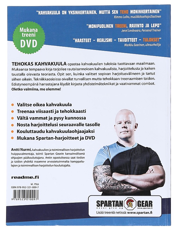 Tehokas kahvakuula - Nurmi, Antti - Harrastekirjat - 10105557359 - 1