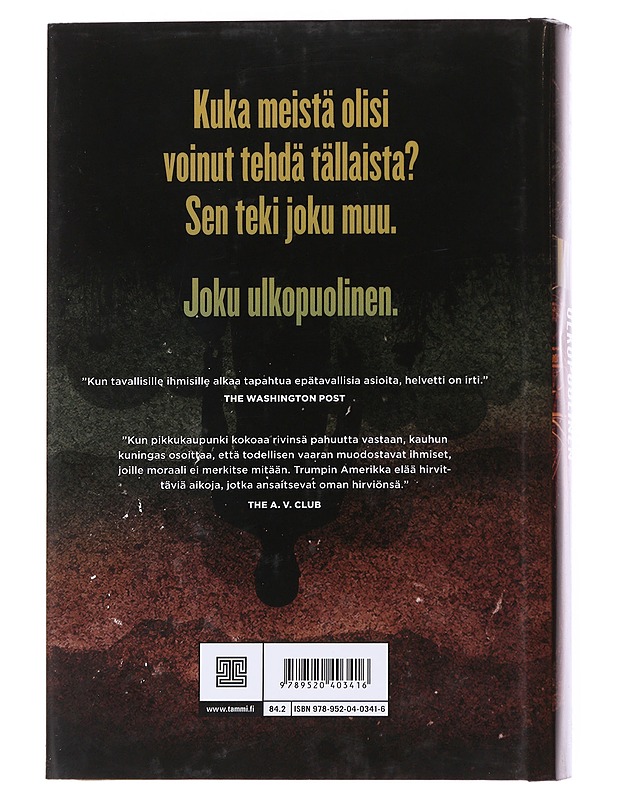 Ulkopuolinen - King, Stephen - Jännitys ja dekkarit - 10105557408 - 1