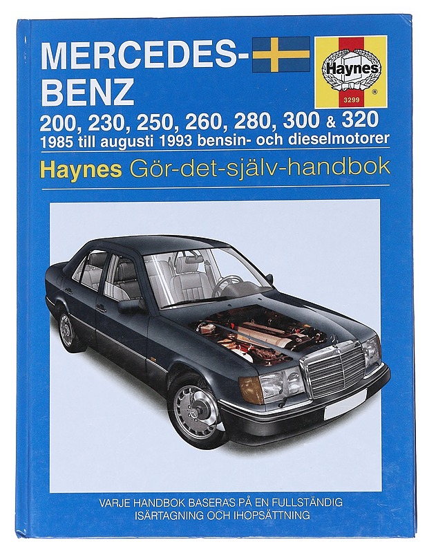 Mercedes-Benz serie 124 ('85 till '93) / 200, 230, 250, 260, 280, 300 & 320 : 1985 till augusti 1993 bensin- och dieselmotorer - Drayton, Spencer - Harrastekirjat - 10105557466 - 0