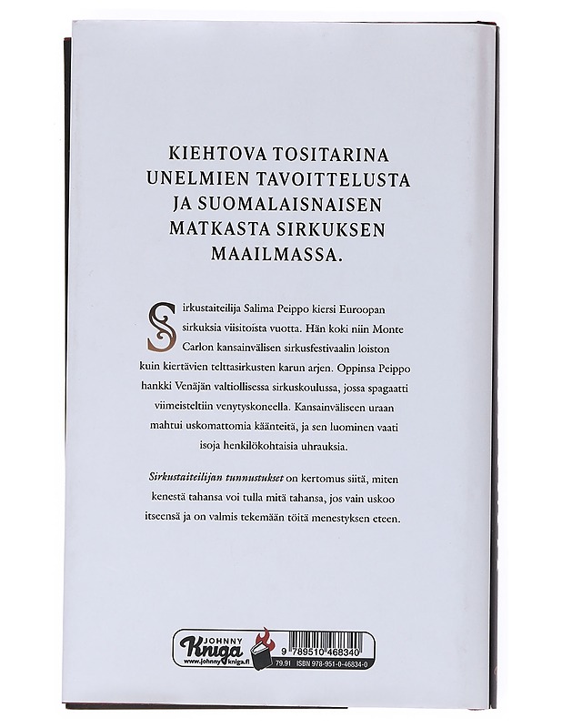Salima: Sirkustaiteilijan tunnustukset - Peippo, Salima - Elämäkerrat ja muistelmat - 10105557479 - 1