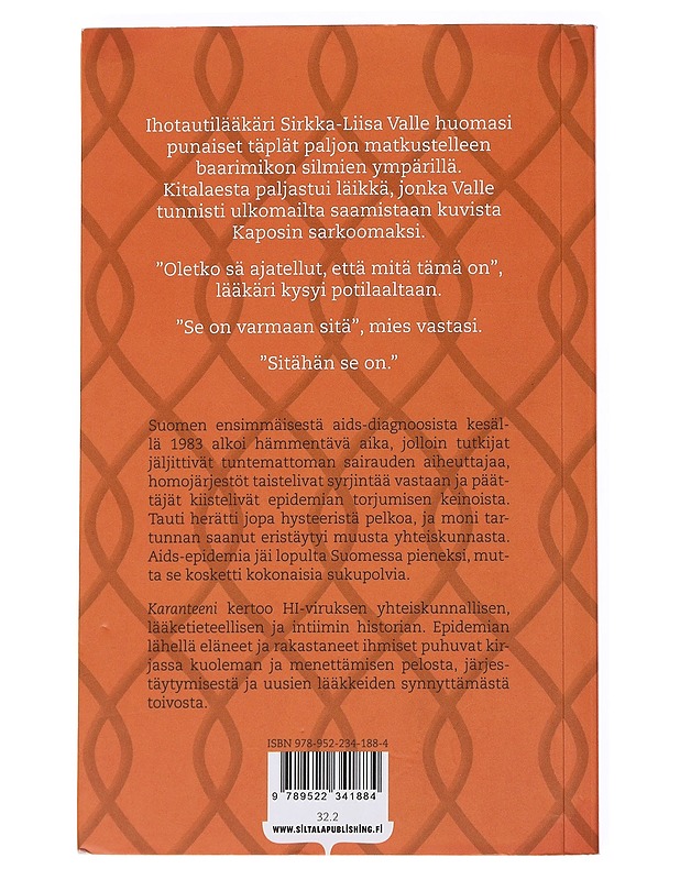 Karanteeni : kuinka aids saapui Suomeen - Nikkanen, Hanna - Historiakirjat - 10105557542 - 1