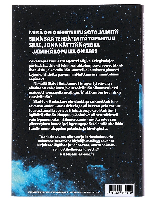 Aseiden käyttö - Banks - Fantasia- ja scifi - 10105557559 - 1