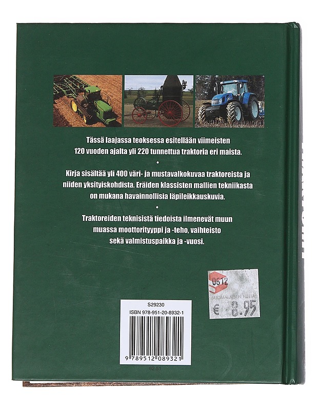 Traktorit / yli 220 mallia eri maista - Williams, Michael - Historiakirjat - 10105557605 - 1