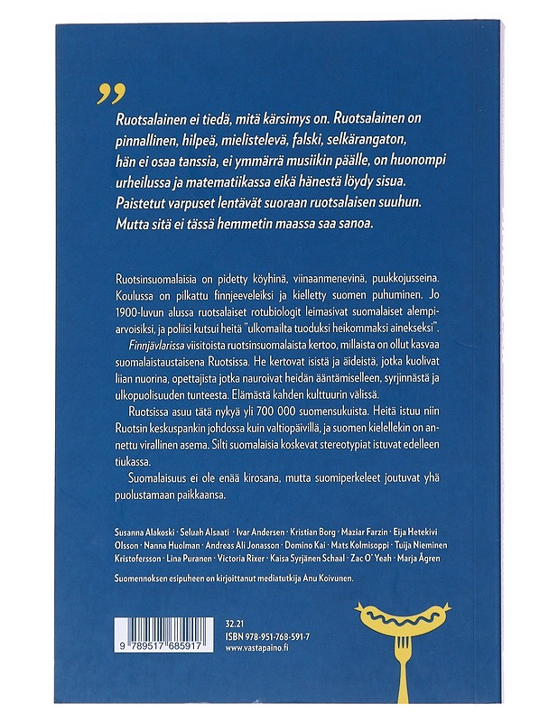 Finnjävlar : suomiperkeleet Ruotsissa - Borg, Kristian - Elämäkerrat ja muistelmat - 10105557608 - 1