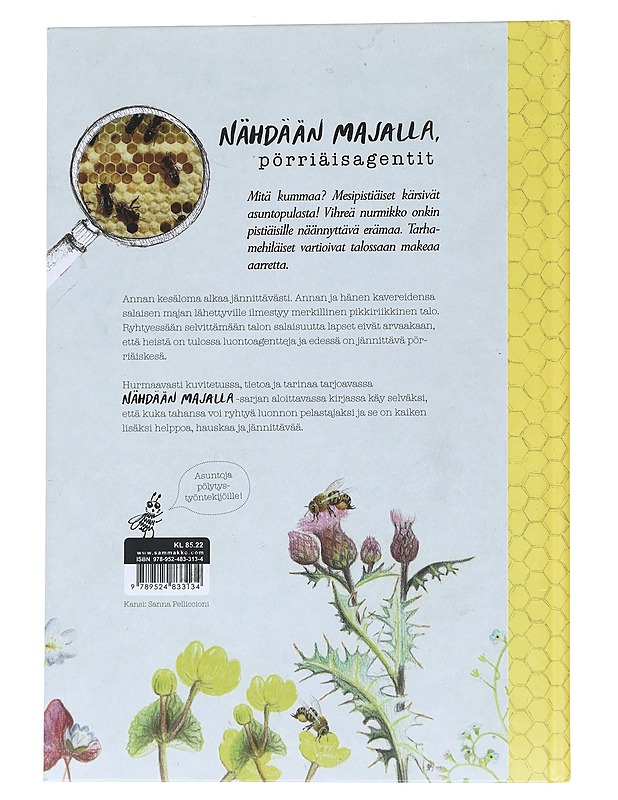 Nähdään majalla, pörriäisagentit - Rönkä, Mia - Lastenkirjat - 10105557635 - 1