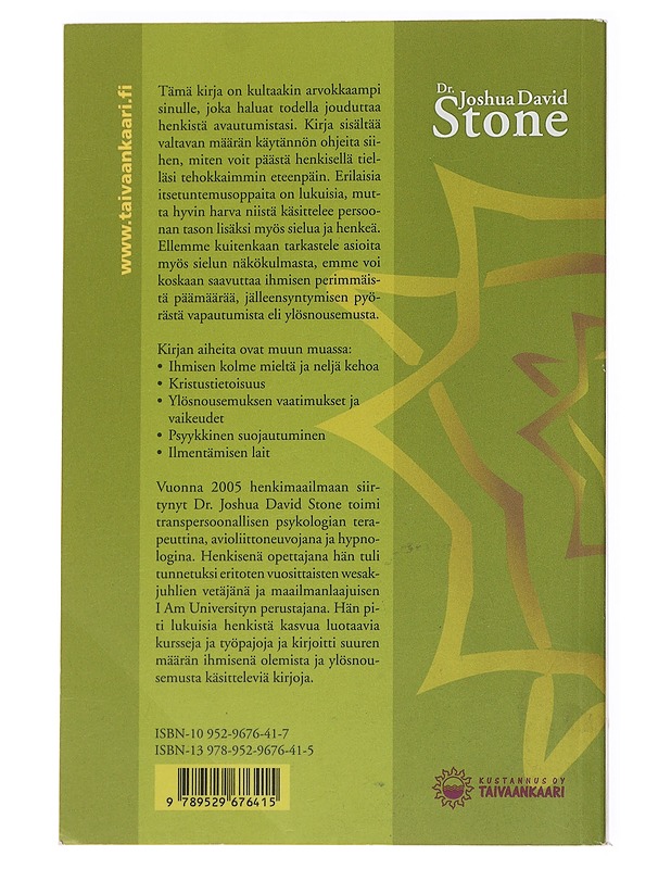 Sielupsykologia / ylösnousemuksen avaimet - Stone, Joshua David - Tietokirjat ja oppaat - 10105557644 - 1