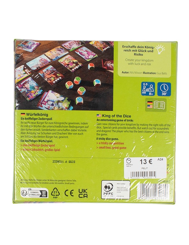 HABA Würfelkönig noppapeli - Seurapelit - 10105557646 - 1