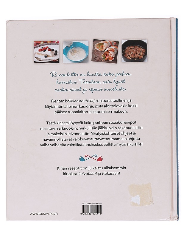 Pienten kokkien keittokirja - Heidi Paajala - Ruokakirjat - 10105557666 - 1