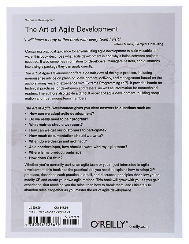 The art of Agile development - Shore, James - Tietokirjat ja oppaat - 10105557675 - 1