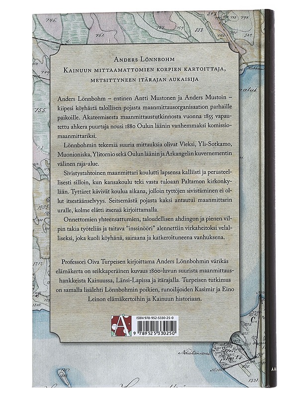 Anders Lönnbohm / maanmittari ja runoilijoiden isä - Turpeinen, Oiva - Elämäkerrat ja muistelmat - 10105557678 - 1