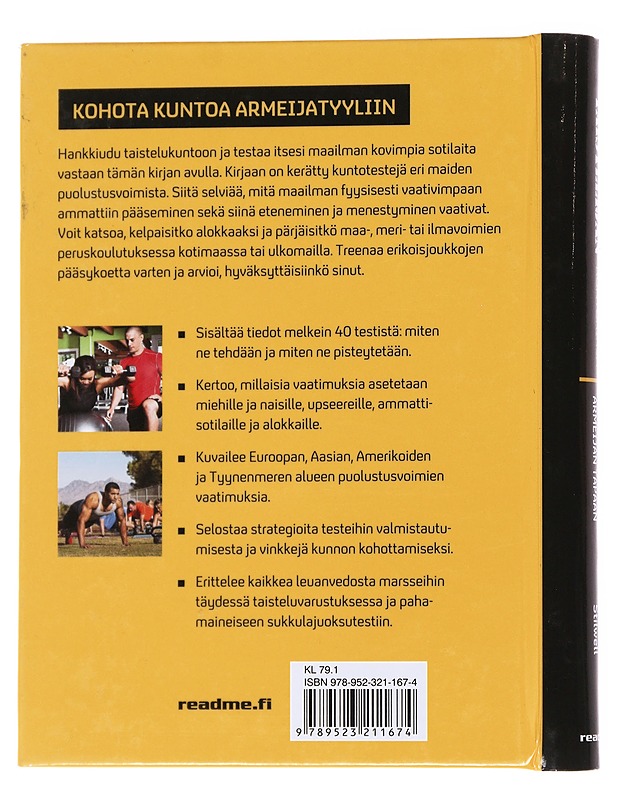 Taistelijan kuntokirja : huippukuntoon armeijan tapaan - Stilwell, Alexander - Tietokirjat ja oppaat - 10105557724 - 1