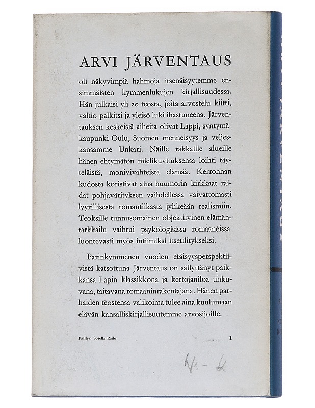 Risti Ja Noitarumpu - Arvi Järventaus - Romaanit ja novellit - 10105557750 - 1