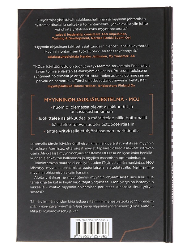 Älykäs myynnin ohjaaminen - Rubanovitsch, Mika D. - Tietokirjat ja oppaat - 10105557749 - 1