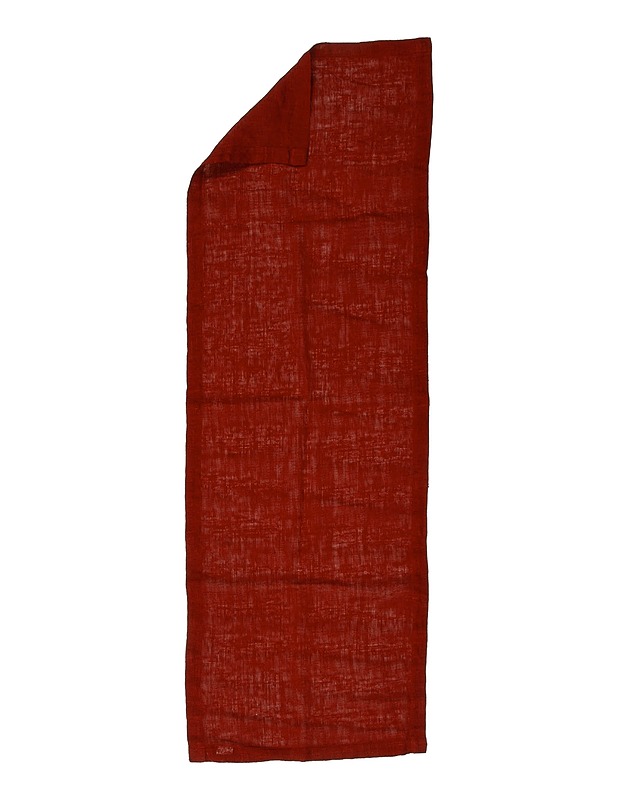 HEMTEX Pellava tummanpunainen kaitaliina, 39x115 cm - Pöytäliinat - 10105557805 - 0