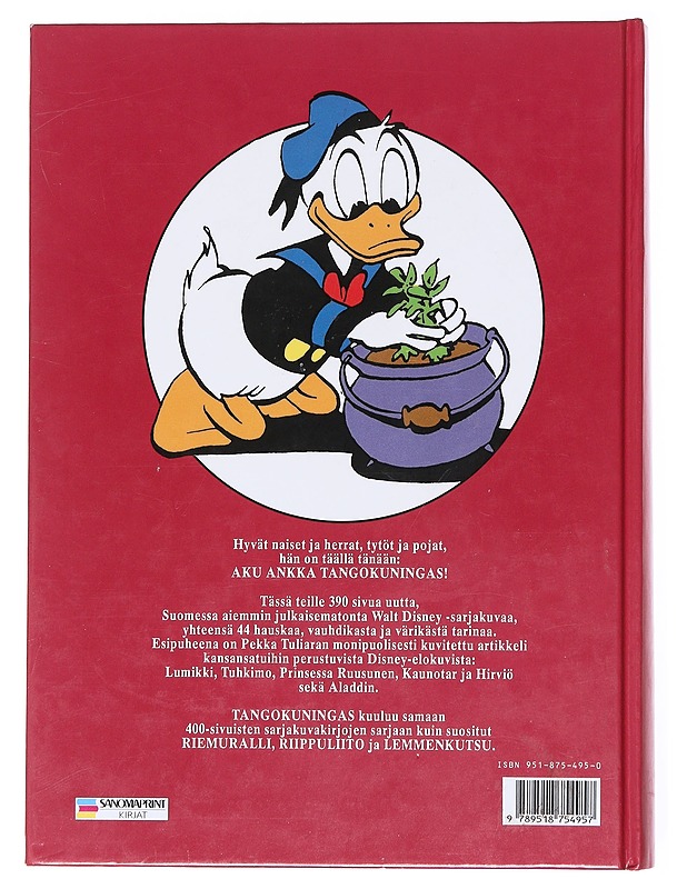 Aku Ankka: tangokuningas - Walt Disney - Sarjakuvat - 10105557821 - 1