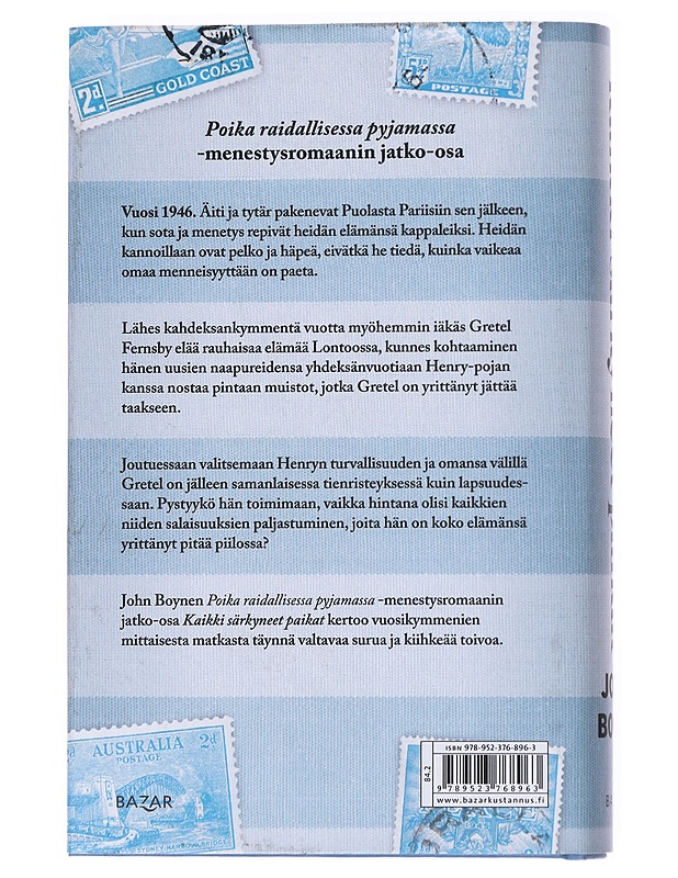 Kaikki särkyneet paikat - Boyne, John - Kirja lahjaksi - 10105557850 - 1