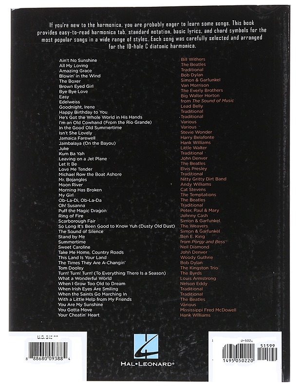 First 50 songs you should play on harmonica - Dreis, Tad - Musiikki- ja elokuvakirjat - 10105557864 - 1
