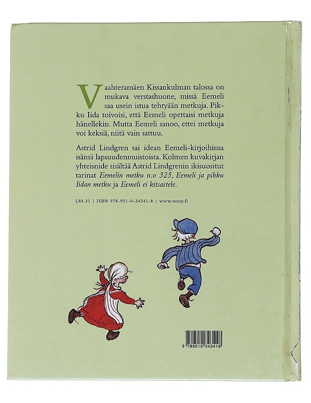 Vaahteramäen Eemeli ja pikku Iida - Lindgren, Astrid - Lastenkirjat - 10105557871 - 1