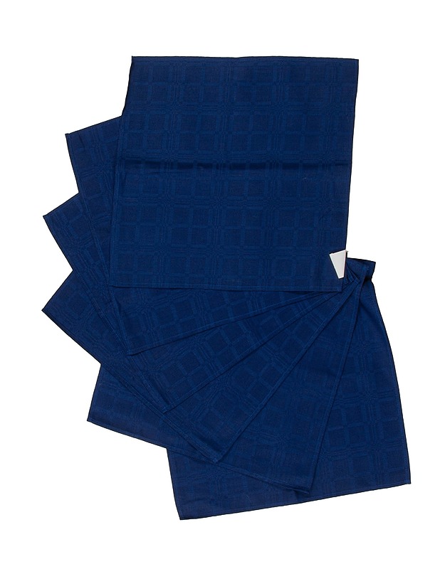 Sininen Pöytäliina, 45x45 cm - 6kpl - Pöytäliinat - 10105557873 - 0