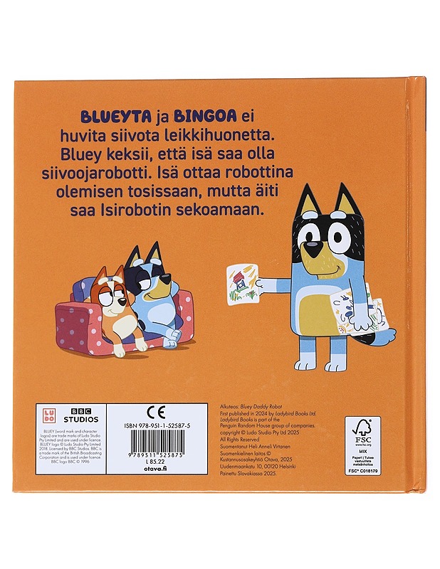 Bluey: Isirobotti - Heli Anneli Virtanen - Lastenkirjat - 10105557878 - 1