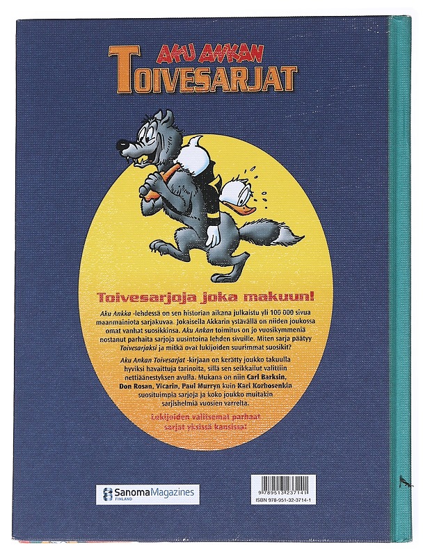 Aku Ankan toivesarjat - Hyyppä, Aki - Sarjakuvat - 10105557877 - 1