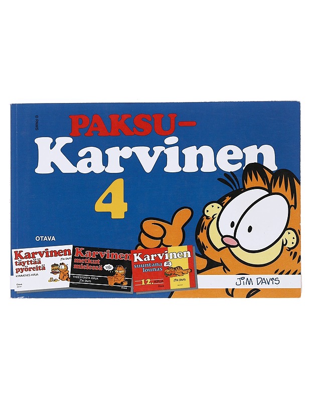 Paksu-Karvinen / 4 - Davis, Jim - Sarjakuvat - 10105557892 - 0