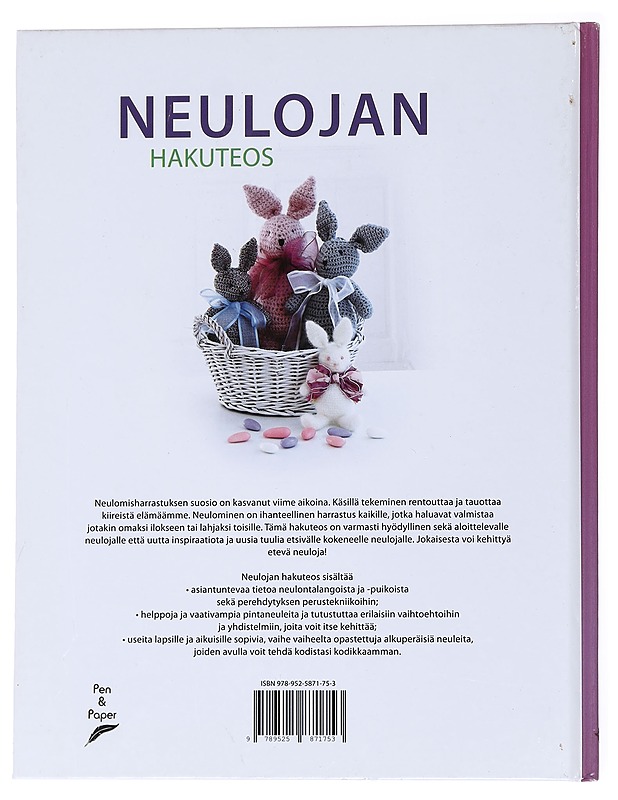 Neulojan hakuteos : tekniikat, kuvioneuleet, neulemallit - Dovcová, Jaroslava - Tietokirjat ja oppaat - 10105557894 - 1
