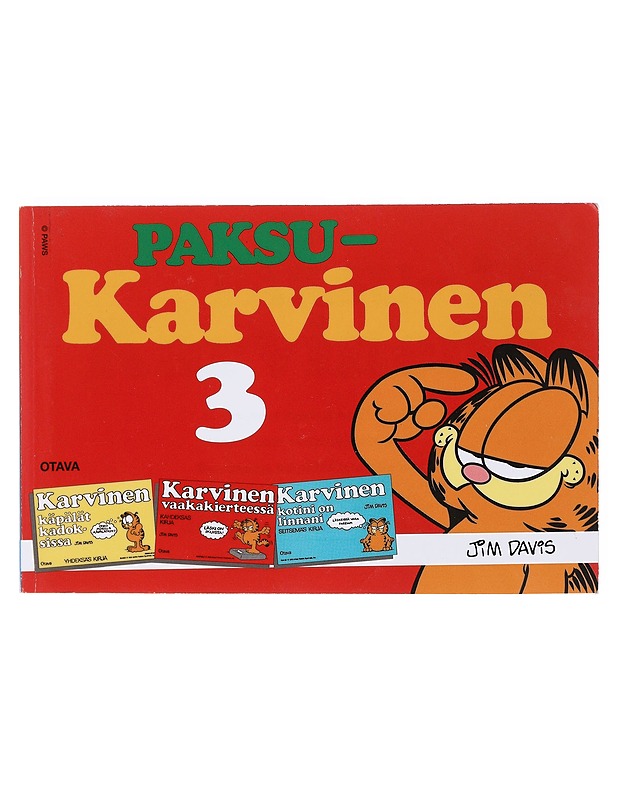 Paksu-Karvinen / 3 - Davis, Jim - Sarjakuvat - 10105557900 - 0