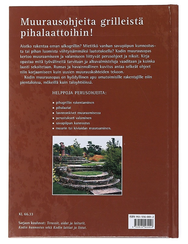 Kodin muurausopas - Thorstensen, Dag - Tietokirjat ja oppaat - 10105557981 - 1