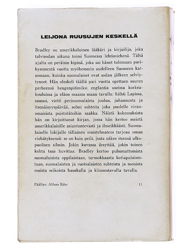 Leijona ruusujen keskellä : muistelmia Suomesta - Bradley, David - Historiakirjat - 10105558027 - 1