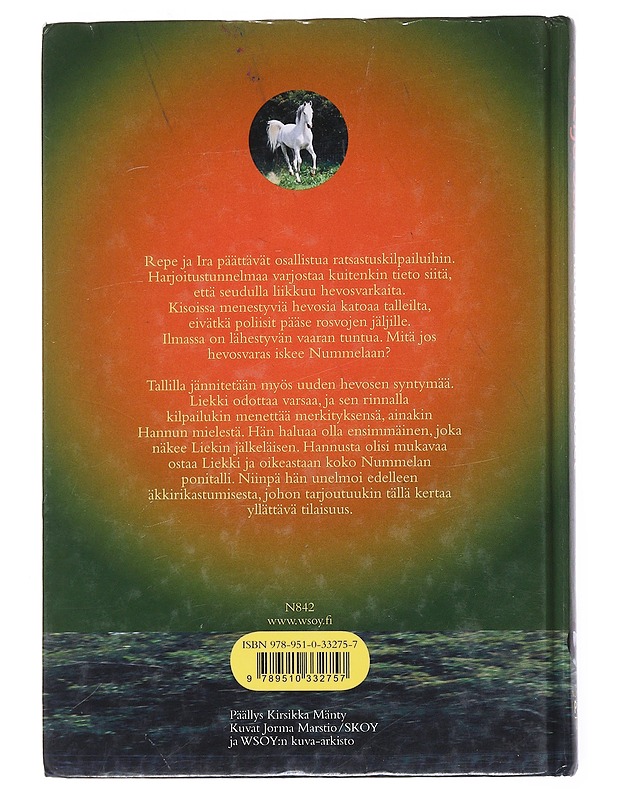 Kadonneet hevoset - Merja Jalo - Nuorten kirjat - 10105558030 - 1