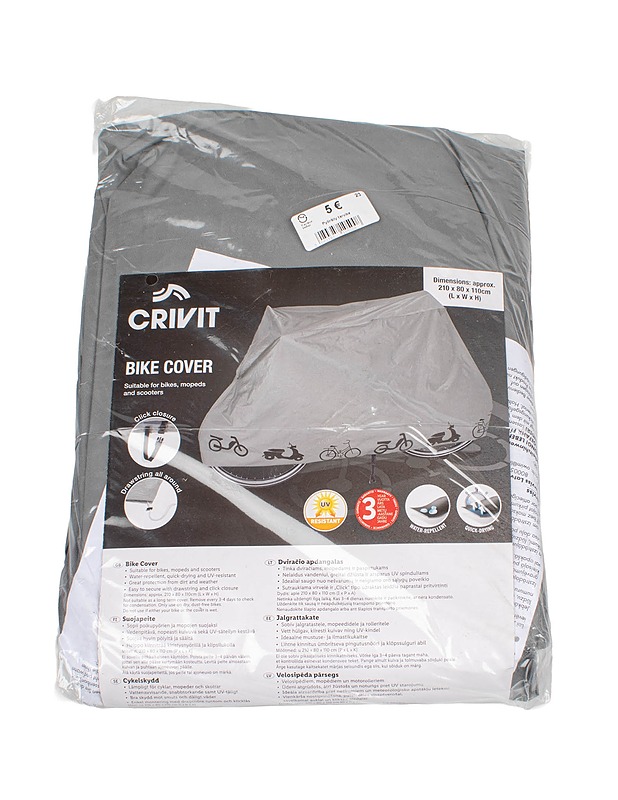 CRIVIT -polkupyörän suojapeite  - Muut urheiluvälineet ja vapaa-aika - 10105558049 - 0