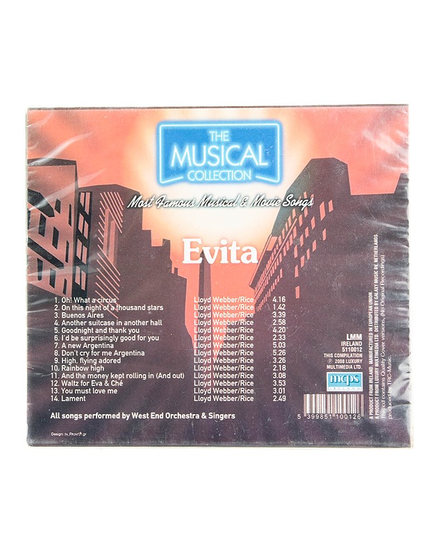 West End Orchestra & Singers - Evita - CD - CD-levyt - 10105558051 - 1