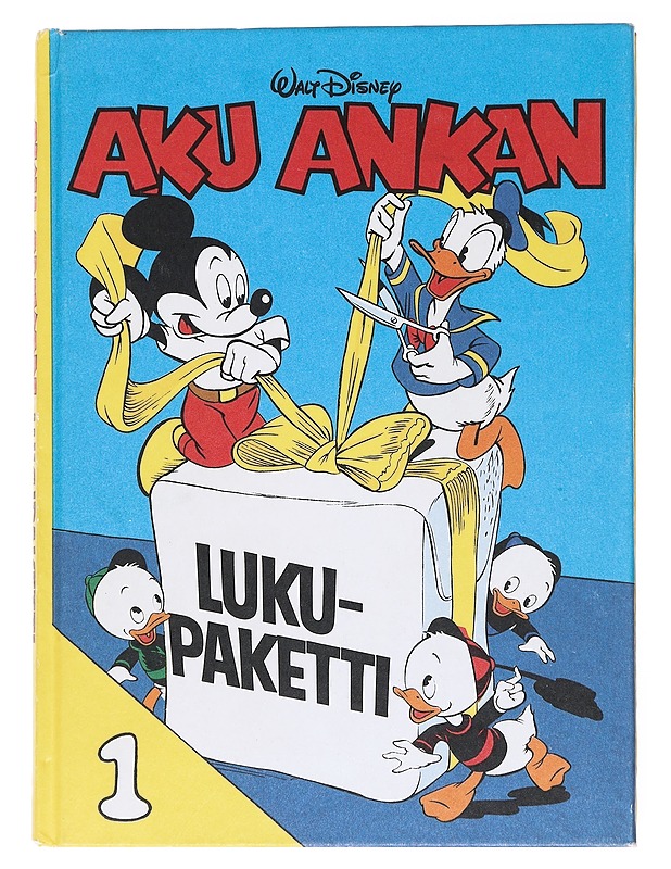 Aku Ankan lukupaketti 1. - Kivekäs, Markku - Sarjakuvat - 10105558135 - 0