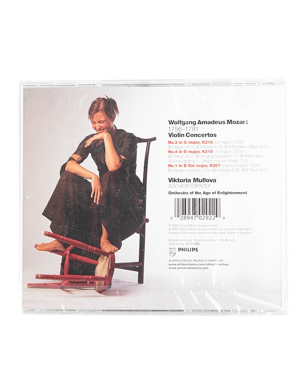 Viktoria Mullova - Mozart - CD - CD-levyt - 10105558140 - 1
