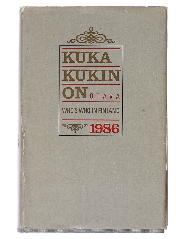 Kuka kukin on - Tarkka, Jukka - Tietokirjat ja oppaat - 10105558160 - 0