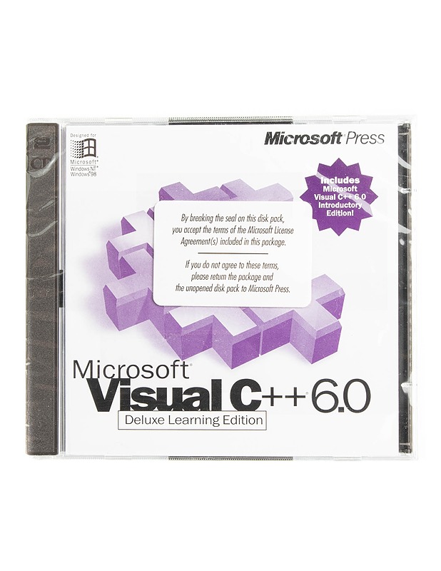 Microsoft Visual C++ 6.0 Deluxe Learning Edition - CD-ROM - CD-levyt - 10105558169 - 0