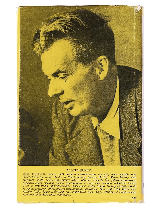 Uljas uusi maailma - Huxley, Aldous - Fantasia- ja scifi - 10105558204 - 1